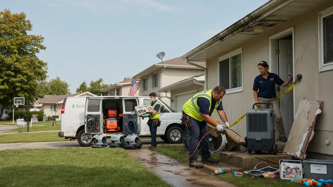Water Damage Restoration in Newmanstown, PA near me